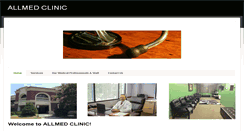 Desktop Screenshot of allmed-clinic.com